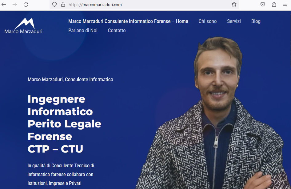 Marco Marzaduri Ingegnere Informatico